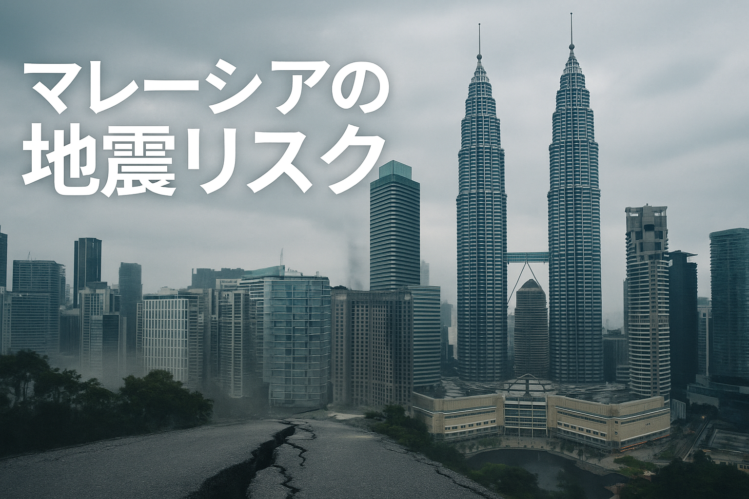 マレーシアの地震リスク