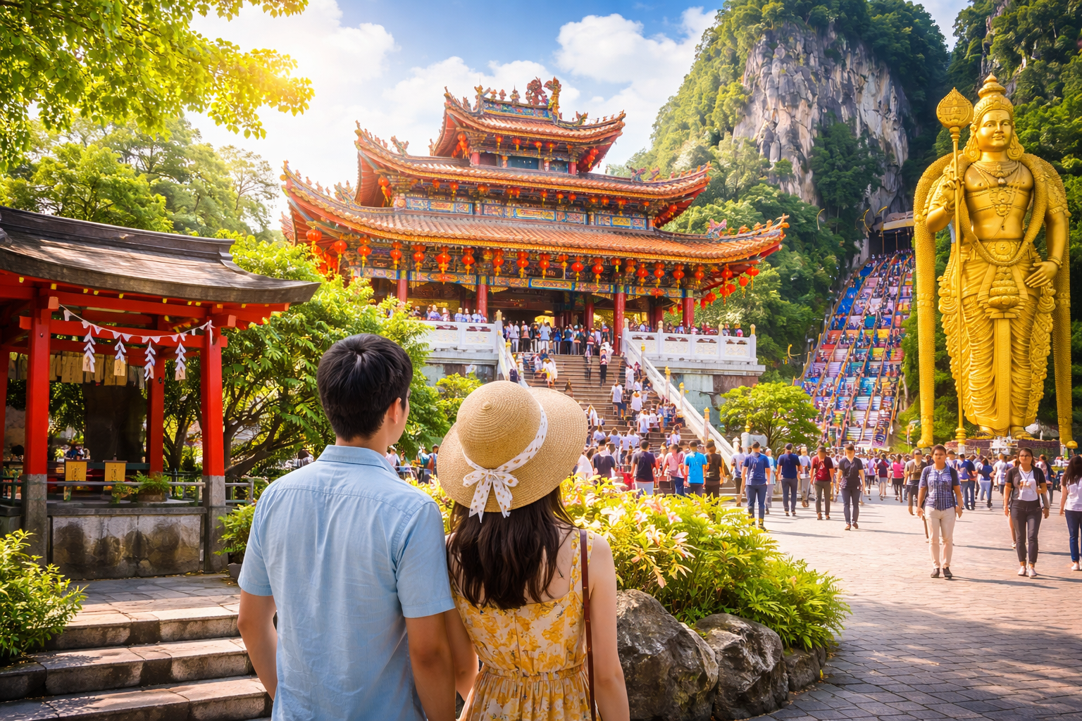 マレーシアでの初詣